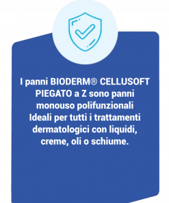 Bioderm Cellusoft Piegato a Z – Panni Monouso Polifunzionali descrizione