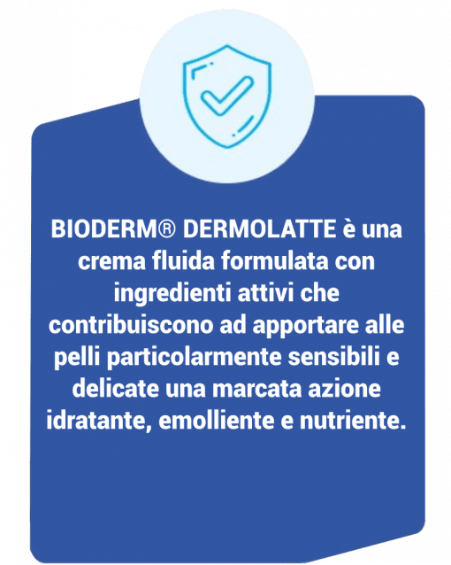 Bioderm Dermolatte – Crema Fluida Detergente Seborestitutiva descrizione