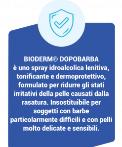 Bioderm Dopobarba Spray – Lozione Alcoolica descrizione