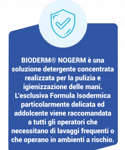 Bioderm NoGerm – soluzione detergente concentrata