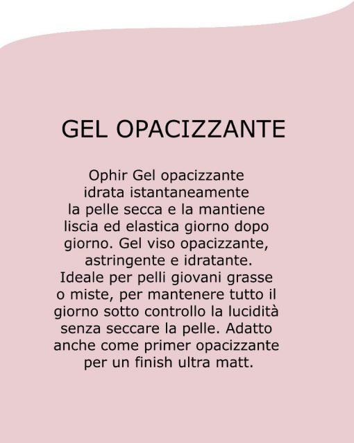 Descrizione Gel Opacizzante