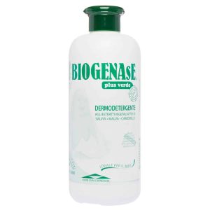Biogenase Plus Verde - Dermodetergente Naturale per Pelli Sensibili