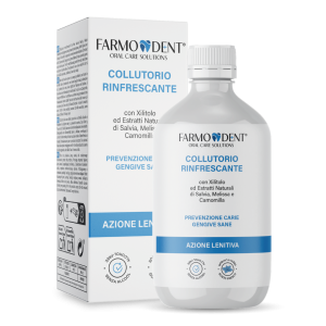 Farmodent Collutorio Rinfrescante – Igiene Orale Quotidiana Senza Alcol (500 ml)
