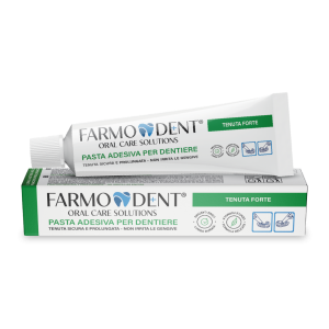 Farmodent Pasta Adesiva Forte – Tenuta Sicura per Protesi Dentali (45g)